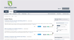 Desktop Screenshot of certcollection.org